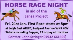 LEIGH RC RACE NIGHT IN SUPPORT OF ASHANTI PROJECT